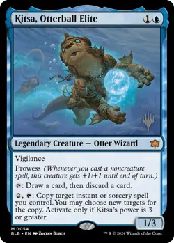 MTG Kitsa, Otterball Elite Bloomburrow Promo Pack NM - Image 1