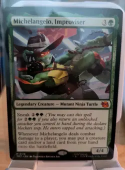 Michelangelo, Improviser Teenage Mutant Ninja Turtles Regular 0119 MTG - Image 1