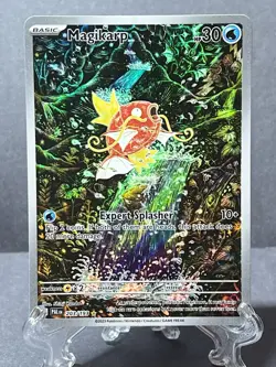 Pokemon TCG Magikarp Illustration Rare Paldea Evolved 203/193 - Image 1