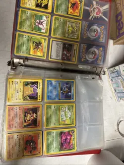 Vintage Pokemon Card Lot 240+ WOTC 1999Base Fossil Jungle Rocket Gym Binder - Image 3