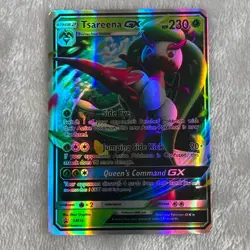 Tsareena GX SM56 - Black Star Promo - Ultra Rare Holo Pokemon Card TCG - LP - Image 1