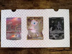Pokemon Mew ex & Mewtwo 151 UPC 3 Card Lot SEALED Promo SIR Scarlet & Violet - Image 1