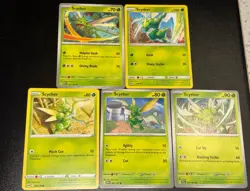 5x Scyther Mini Collection Set Grass Deck Building Pokemon Cards - Image 1