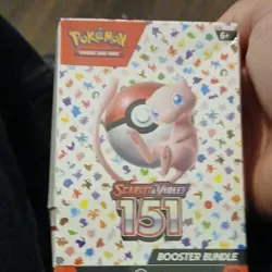 Pokemon Scarlet & Violet 151 Booster Bundle Box Mew English 2023 - Image 1