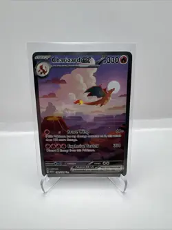 Charizard ex 199/165 Sv: Scarlet & Violet 151 Holo Pokemon - Image 1