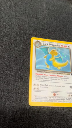 Pokemon TCG Dark Dragonite 5/82 Team Rocket Holo Lightly Played. - Image 2