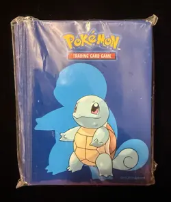 Pokemon Ultra Pro Squirtle Card Deck Sleeves 65ct Pack Brand New Sealed - Image 1