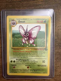 2000 Omot (Venomoth) 29/64 - Rare - Jungle - German - LP Pokemon TCG - WotC - Image 1