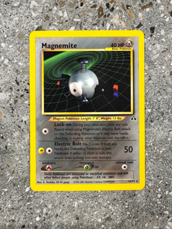 Pokemon TCG Cards Magnemite 26/75 Neo Discovery Rare - Image 1