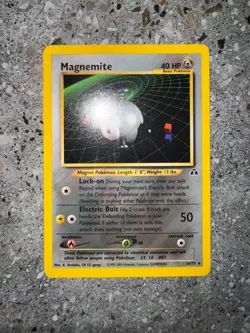Pokemon TCG Cards Magnemite 26/75 Neo Discovery Rare - Image 3