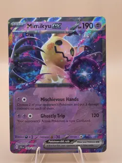 MIMIKYU EX 069/159 JOURNEY TOGETHER POKEMON SCARLET AND VIOLET (DOUBLE RARE, NM) - Image 1