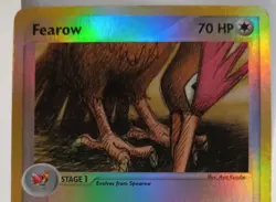 Pokemon Collectible Cards, Fearow, Rev Holo, 37/100, Sandstorm, 2003 - Image 3