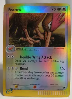 Pokemon Collectible Cards, Fearow, Rev Holo, 37/100, Sandstorm, 2003 - Image 5