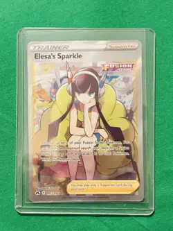 Pokemon Sword & Shield Crown Zenith Elesa's Sparkle 147/159 Full Art Trainer - Image 4
