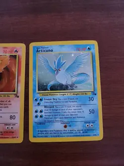 Pokemon 99 Fossil Set [Holo] Zapdos, Articuno, Moltres [NM] Legendary Birds - Image 4