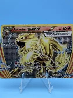 Arcanine BREAK XY180 XY Full Art Black Star Promo Holo Pokemon - LP - Image 1