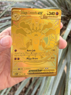 Mega Lucario EX, Pokemon Near Mint, Mega Evolution, Mega Hyper Rare, 188/132 - Image 2