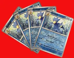 4X Pokemon TCG Golduck 055/165 REVERSE HOLO Scarlet & Violet 151 English NM - Image 1