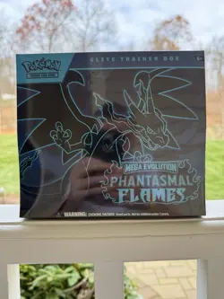 Pokemon Mega Evolution Phantasmal Flames Elite Trainer Box ETB Sealed - Image 1