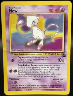 Pokemon TCG - Mew - Black Star Movie Promo - Regular - Image 1