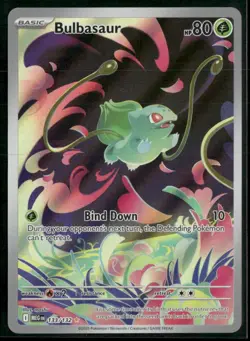 2025 Pokemon Bulbasaur Mega Evolution Illustration Rare #133 - Image 1