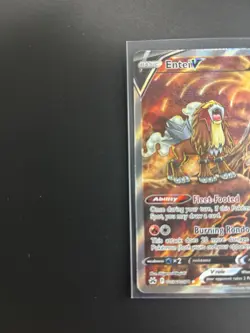 Pokemon Entei V GG36/GG70 Crown Zenith Galarian Gallery Ultra Rare Holo 230 HP - Image 2