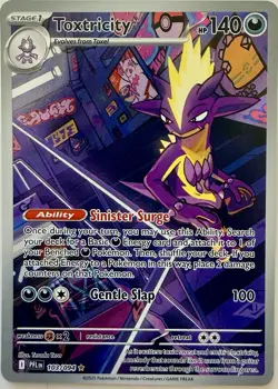 Pokemon TCG Toxtricity Phantasmal Flames Illustration Rare 103/094 - Image 1