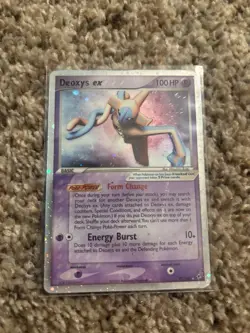 Pokemon TCG Deoxys EX Normal Forme Holo Rare 97/107 2005 - HP - Image 1