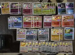 2025 Pokemon TCG S-Chinese Gem Pack Umbreon Sylveon Leafeon Eevee Lot*59 EM68 - Image 1
