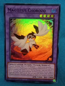 YuGiOh Cards - Magistus Chorozo - SUDA-EN100 **Near Mint** - Image 1