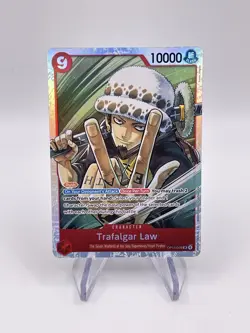 Trafalgar Law -OP14-009 One Piece TCG The Azure Sea's Seven Foil - Image 1