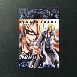 S1239 Super Rare Sanji 05 Japanese One Piece Special Party Card Bandai - Image 1
