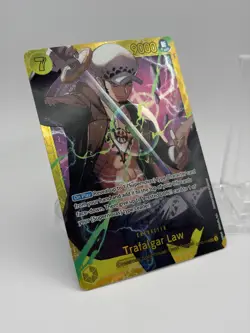 Trafalgar Law OP10-119 SEC Alt Art Parallel One Piece TCG English NM Royal Blood - Image 2