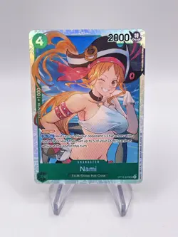 Nami SR OP14-031 The Azure Sea's Seven Foil One Piece TCG - Image 1