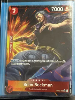 Benn.Beckman (009) Parallel SR (OP09-009) Emperors In The New World EN NEAR MINT - Image 1