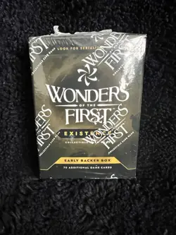 Wonders of the First CCG Kickstarter Early Backer Box 70 Cards SEALED - Image 1