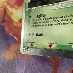 Pokemon Scyther ex 102/109 EX Ruby & Sapphire Ultra Rare Holo 80 HP Basic Card - Image 4