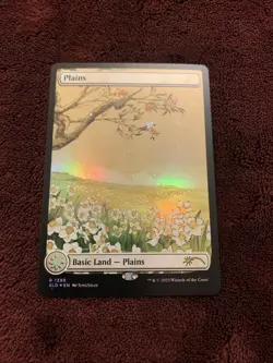 Plains Secret Lair Drop Foil 1399 NM+ Unplayed Magic The Gathering MTG Card - Image 1