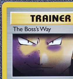 1st Edition The Boss's Way - Team Rocket - #73/82 - Vintage Pokemon Card 2000 - Image 2