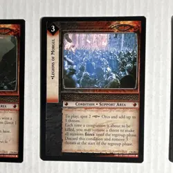 Decipher Lord of the Rings TCG Siege of Gondor Orc Lot 12 Rare Cards Shagrat - Image 3