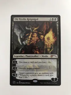 Ob Nixilis Reignited MTG Magic the Gathering Card NM Near Mint Secret Lair SLD - Image 1