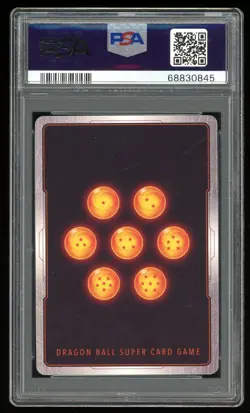 Beerus Motivated Destruction BT17-134 SPR FOIL Dragon Ball Super Card PSA 10 - Image 2