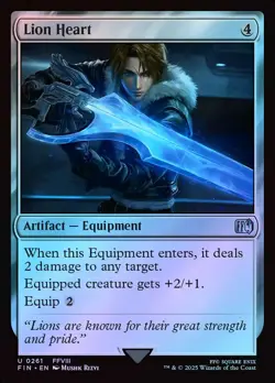 Lion Heart - Foil - MTG Cards Shop - Image 1