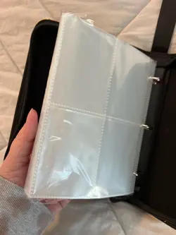 Charizard Style 4-Pocket Neon Yellow Trading Card Binder with 400 Card Capacity - Image 4