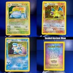 Original 151 Pokemon Cards 1999 [NM-LP] 100% Complete Set + Ancient Mew + 1st Ed - Image 2