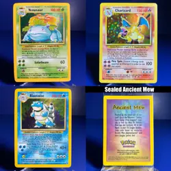 Original 151 Pokemon Cards 1999 [NM-LP] 100% Complete Set + Ancient Mew + 1st Ed - Image 2