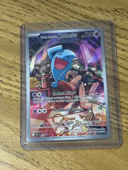 Team Rocket's Wobbuffet 203 Sv: Scarlet & Violet Promo Cards Holo - Image 1