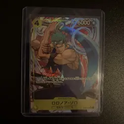 ONE PIECE Card Roronoa Zoro OP15-113 SR Parallel Japanese - Image 1