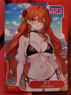 Senpai Goddess Haven 5 - SSR-029 - Himeko - Honkai: Star Rail - Waifu Card - Image 1