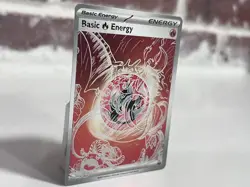 Fan made Pokemon Charizard XP-P Collection Promo on a Holo 151 Energy Card - Image 4